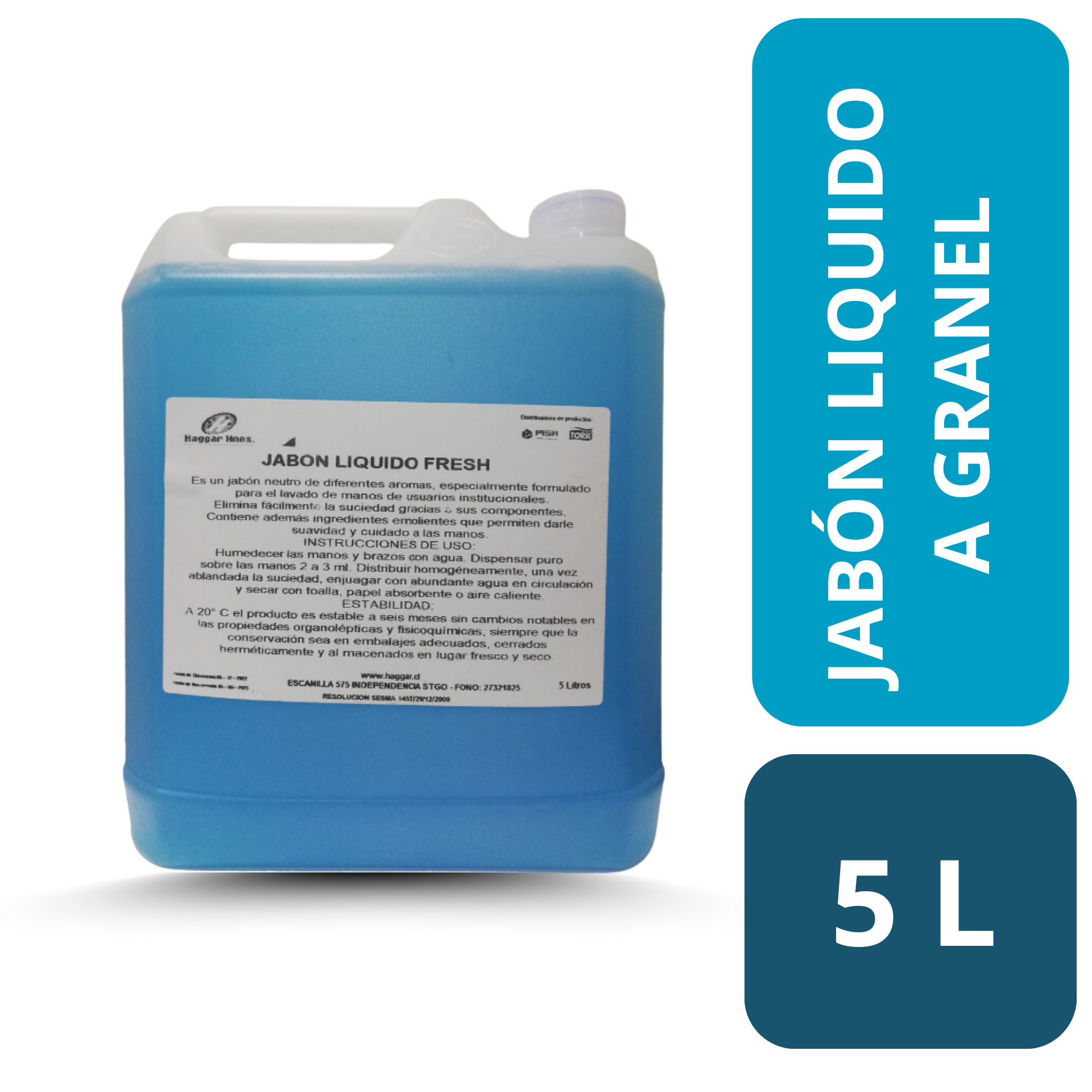 JABON A GRANEL FRESCH 5 lts.(WINTER CLEAN)