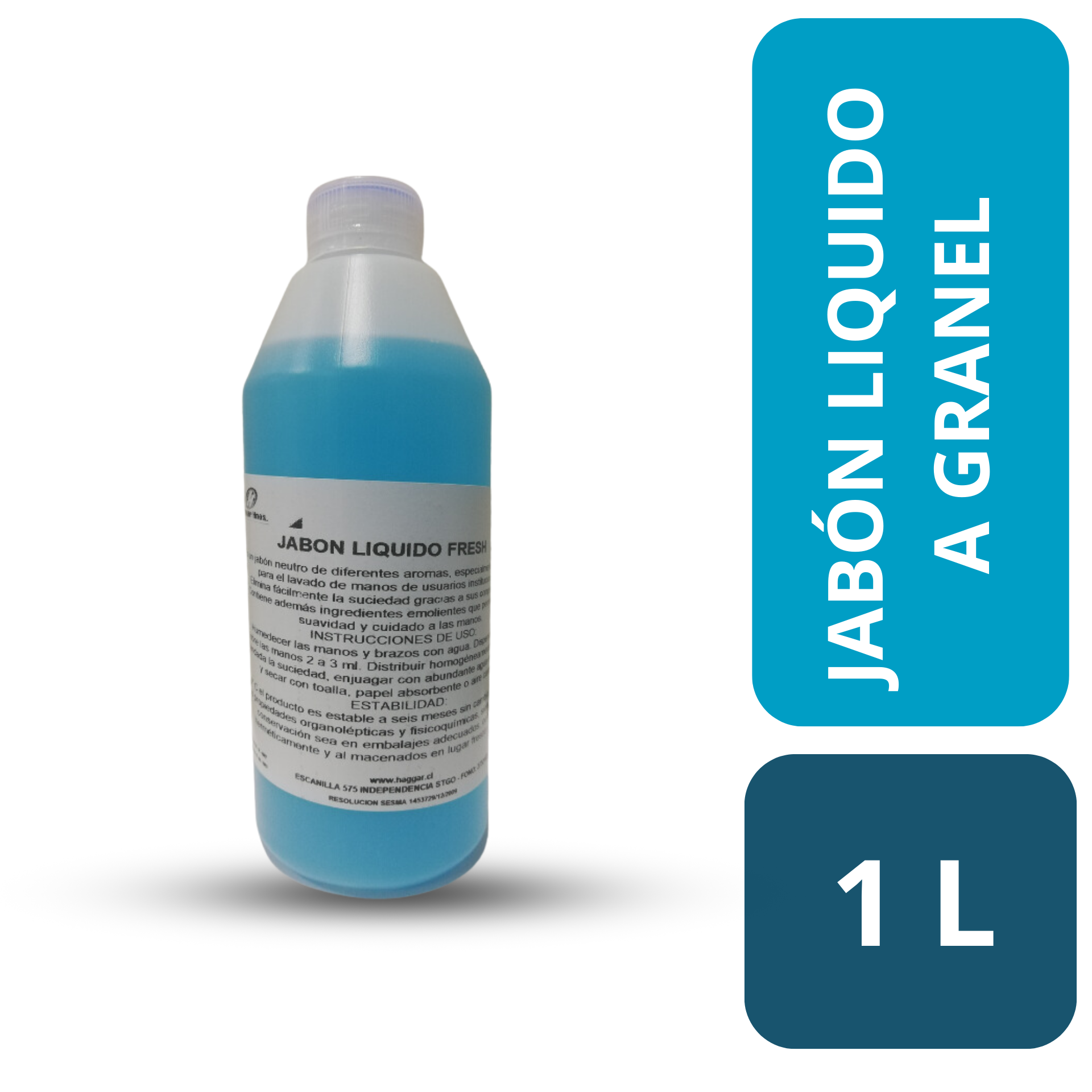 JABON A GRANEL FRESH 1 lt. (WINTER CLEAN)