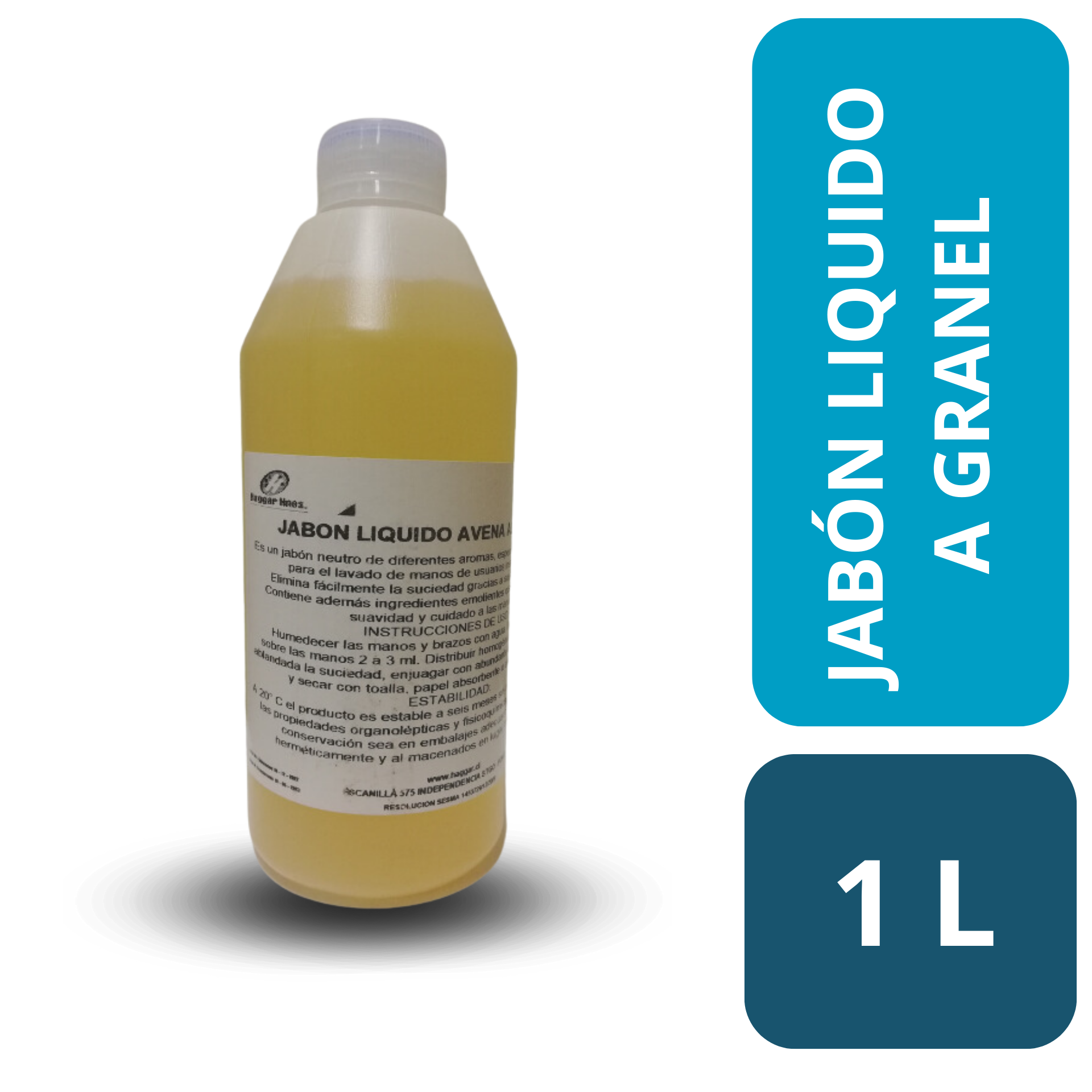 JABON AVENA ALMENDRA 1 lt. (WINTER CLEAN)