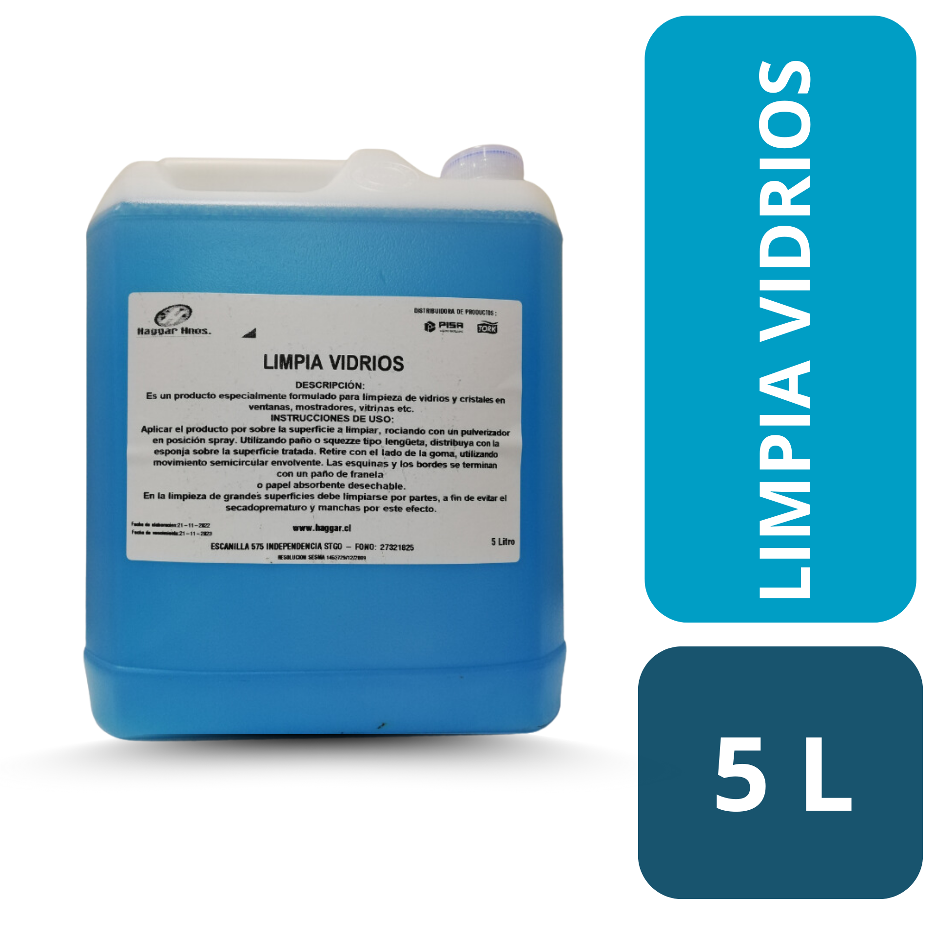 LIMPIA VIDRIOS 5 LT. (WINTER CLEAN)