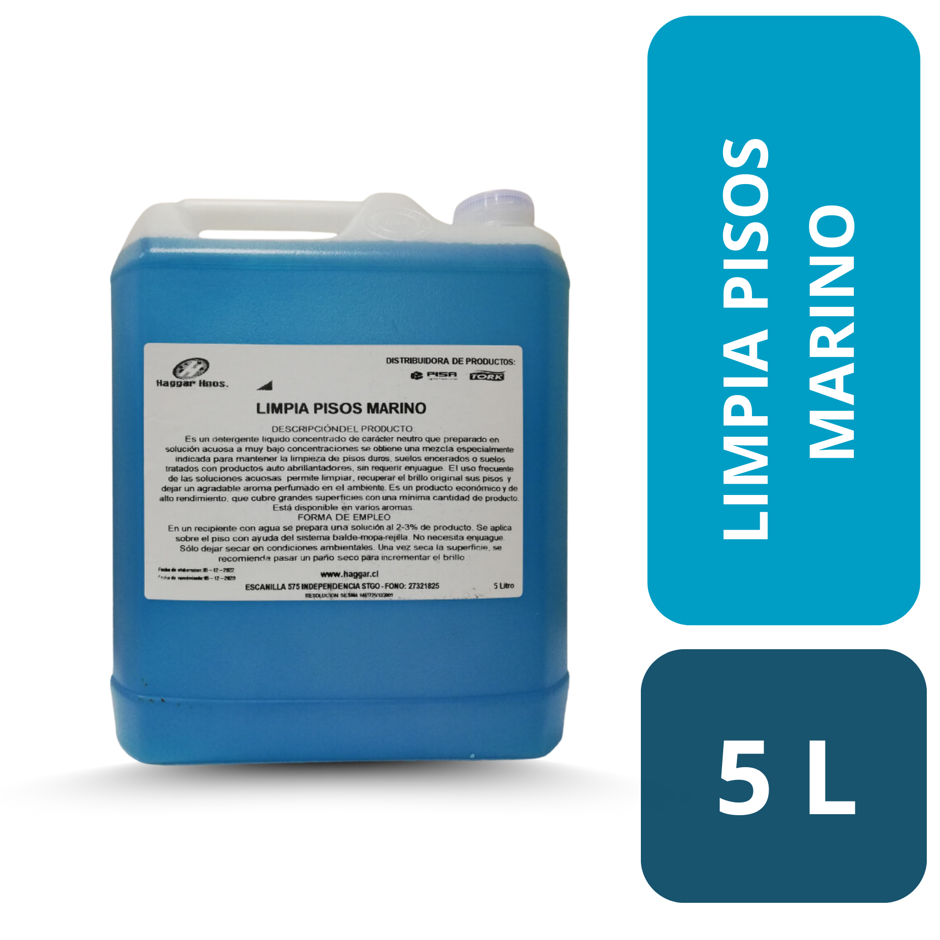 LIMPIA PISOS MARINO 5 LT. (WINTER CLEAN)