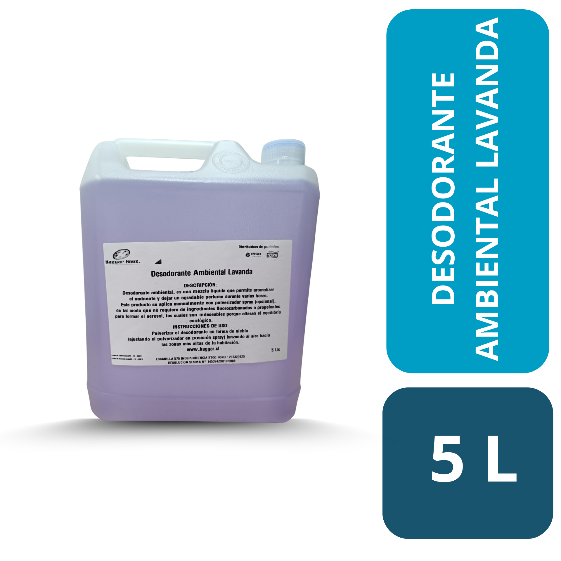 DESODORANTE AMBIENTAL LAVANDA 5 lts (WINTER CLEAN)