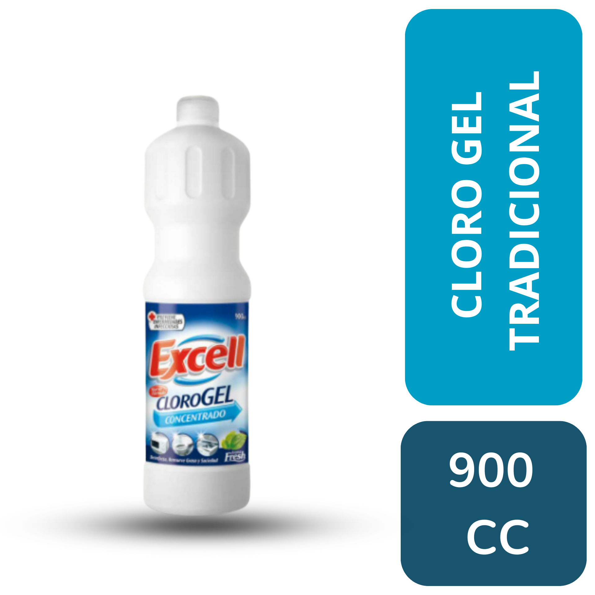 CLORO GEL TRADICIONAL EXCELL 900 CC