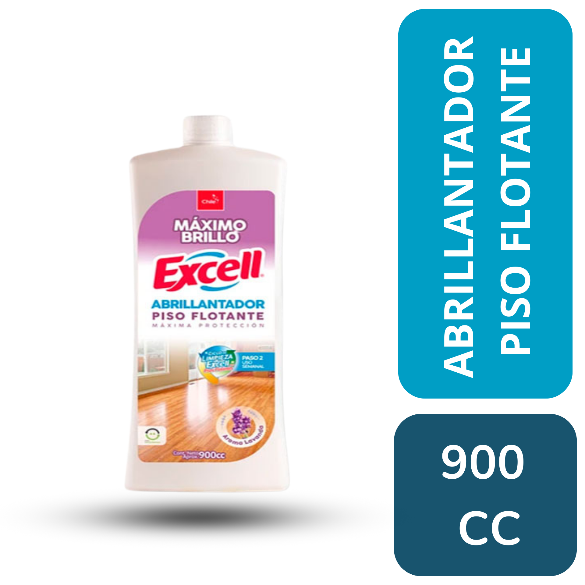 ABRILLANTADOR PISO FLOTANTE  EXCELL 900CC