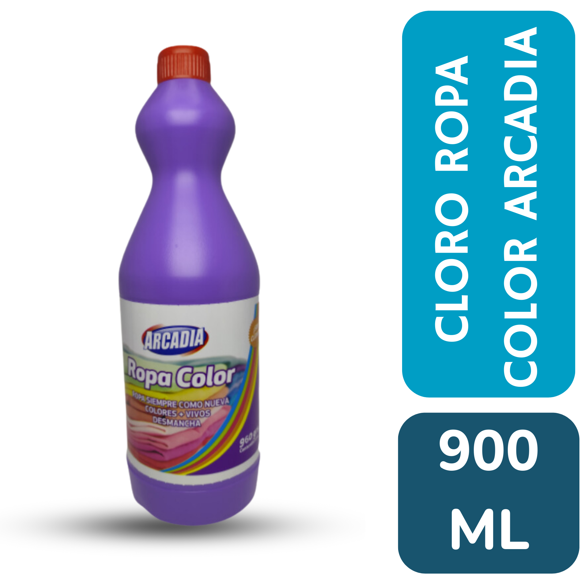 CLORO ROPA COLOR ARCADIA  900 ml