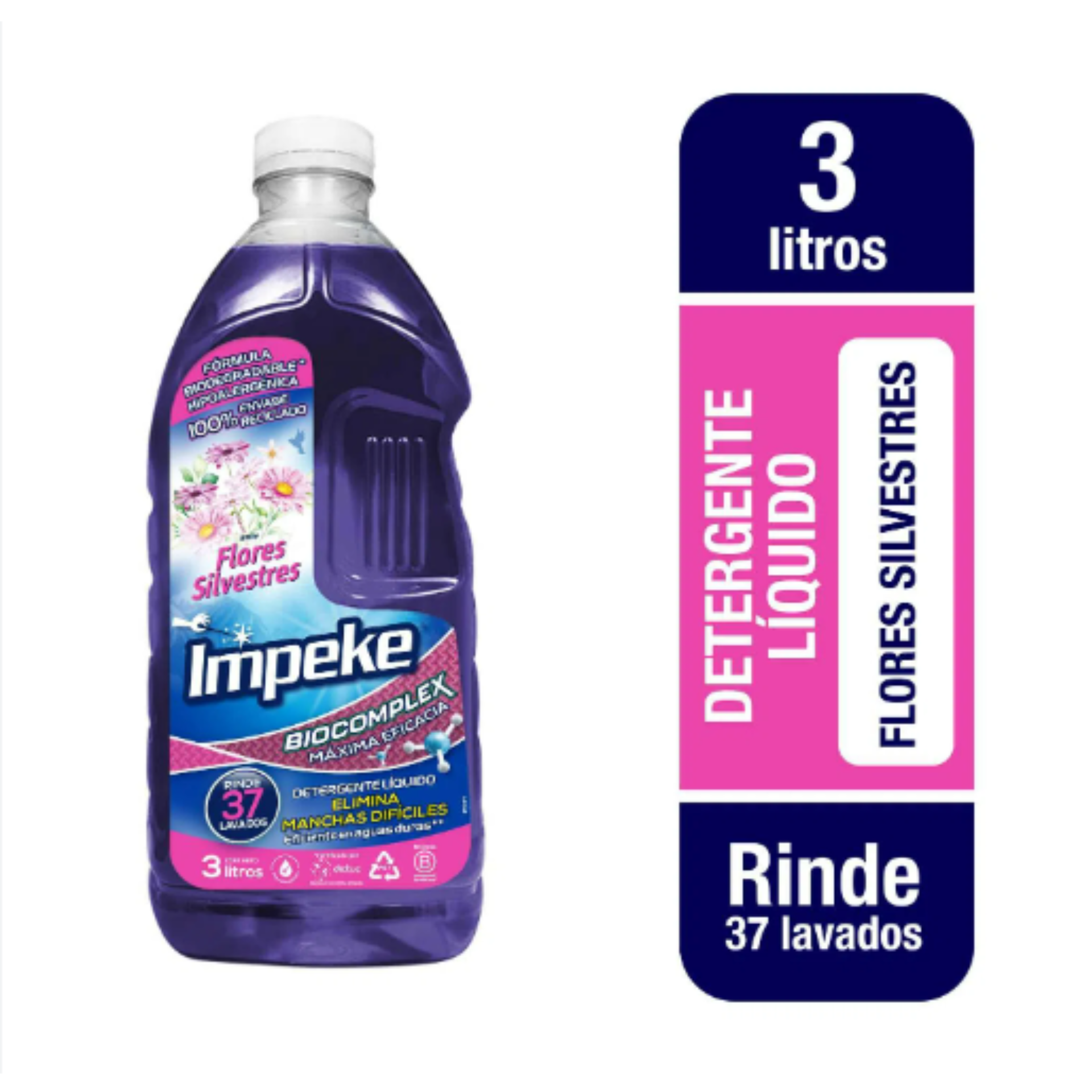 DETERGENTE FLORES SILVESTRES IMPEKE 3 LT