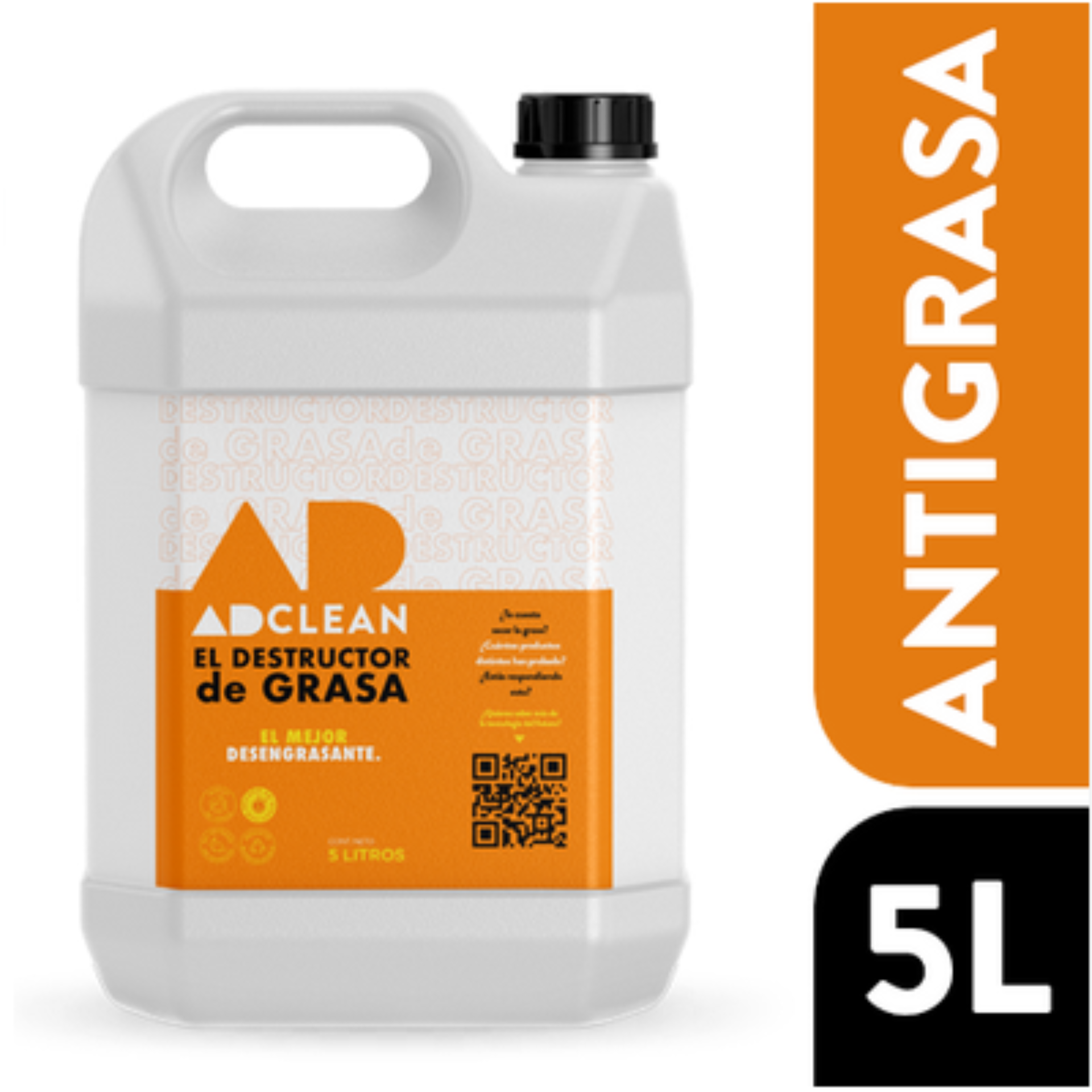 DESENGRASANTE DE ALTO PODER 5 LT ADCLEAN
