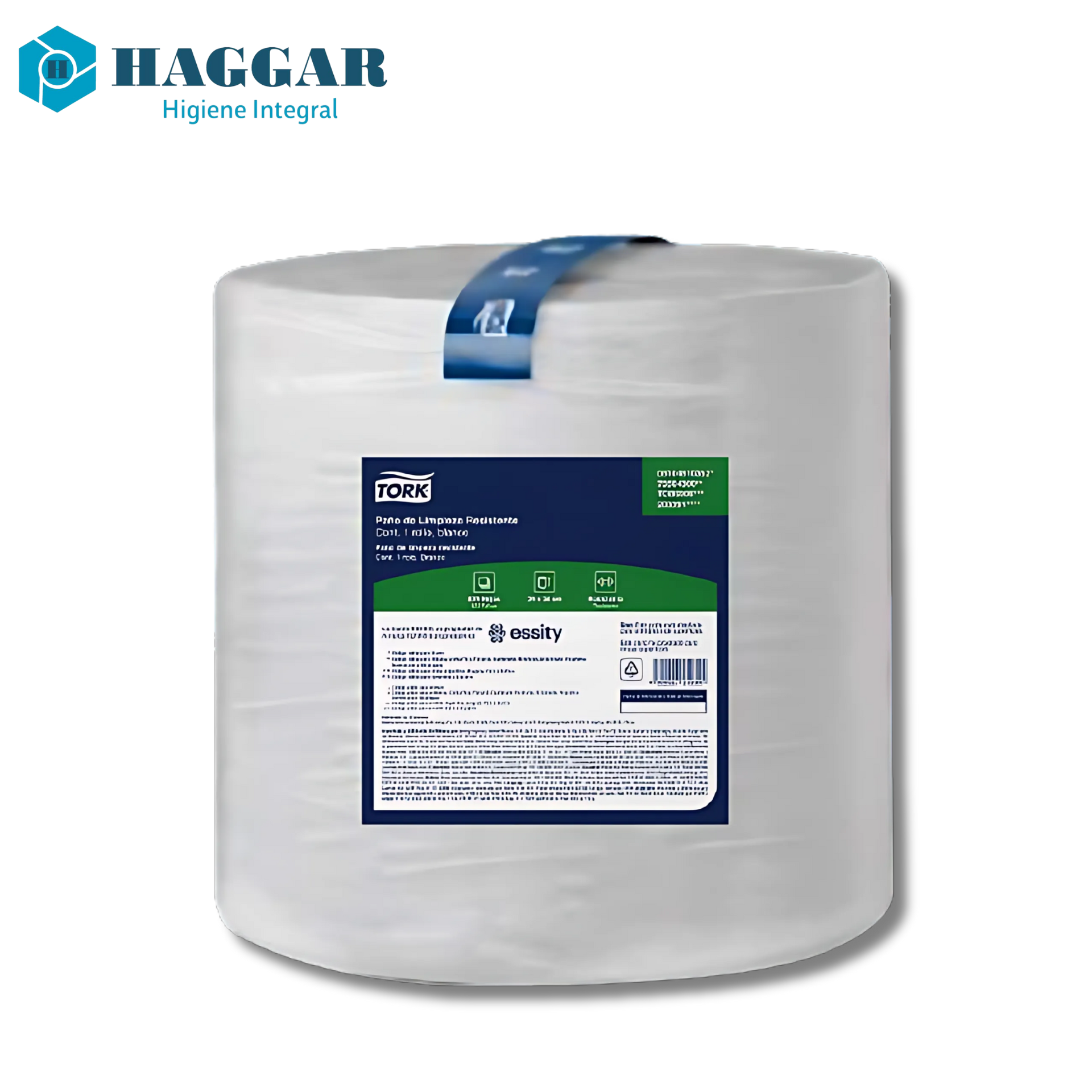 WIPER TORK USO INDUSTRIAL 1x825 PAÑOS BLANCO