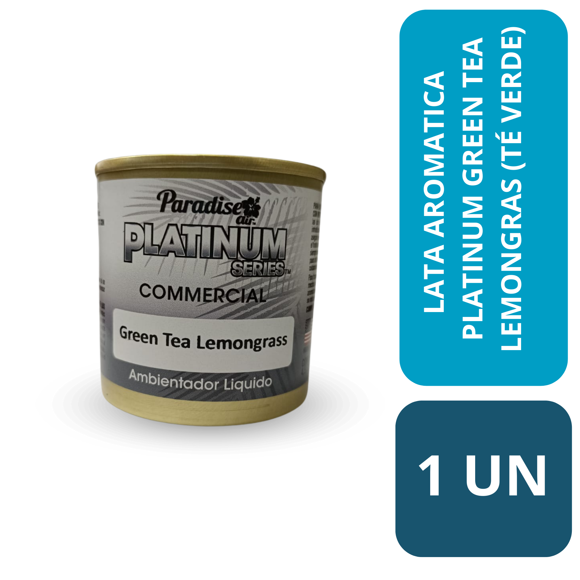 LATA AROMATICA PLATINUM TE VERDE