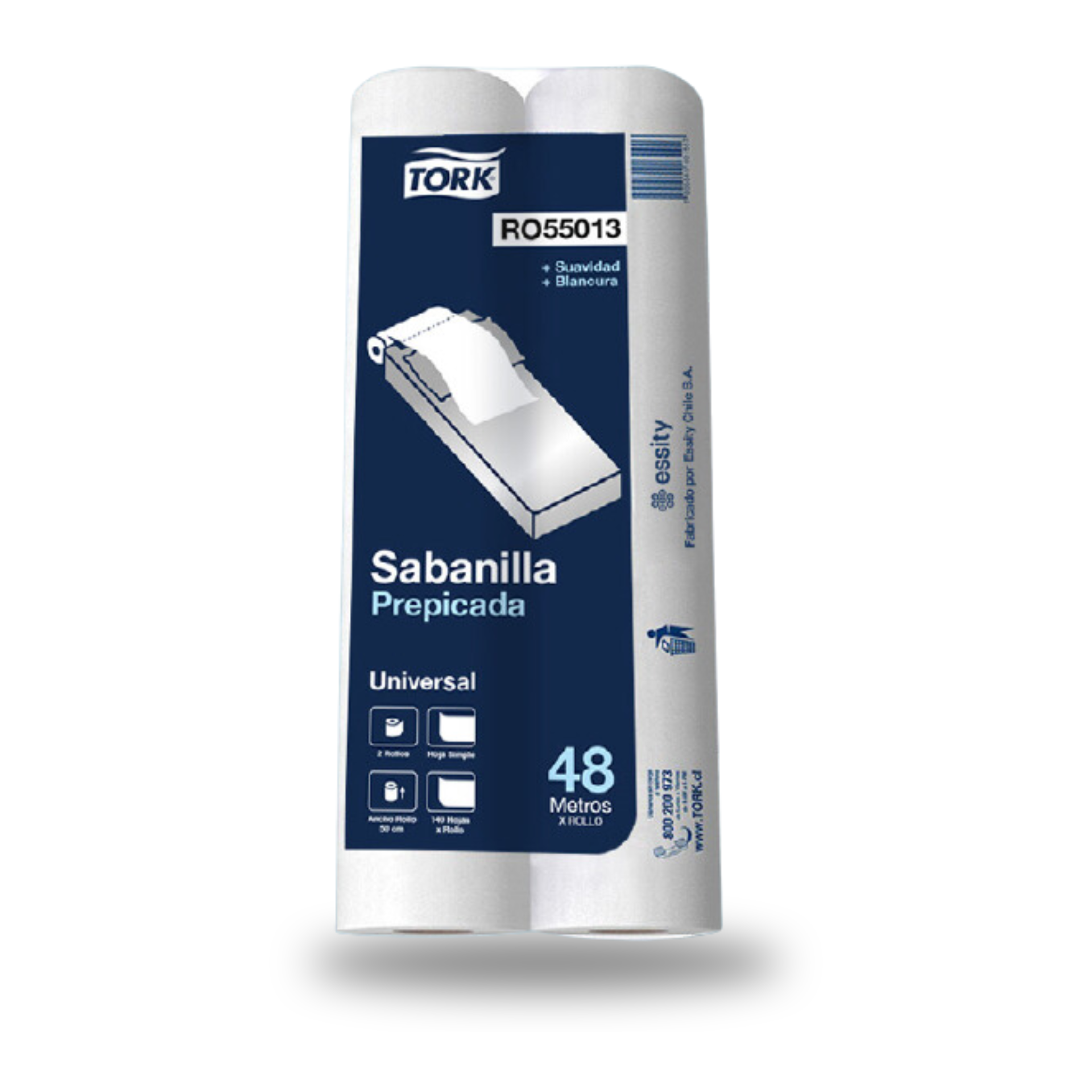 SABANILLA MEDICA UNIVERSAL TORK 2x4 48mts.c/u