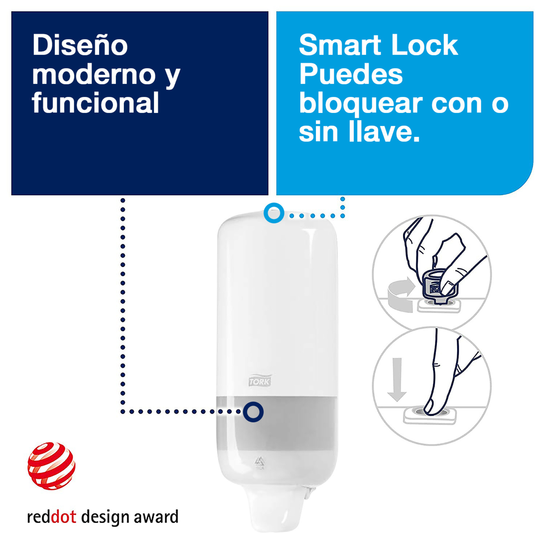 JABON TORK PREMIUM HAIR & BODY 6X1000 ML