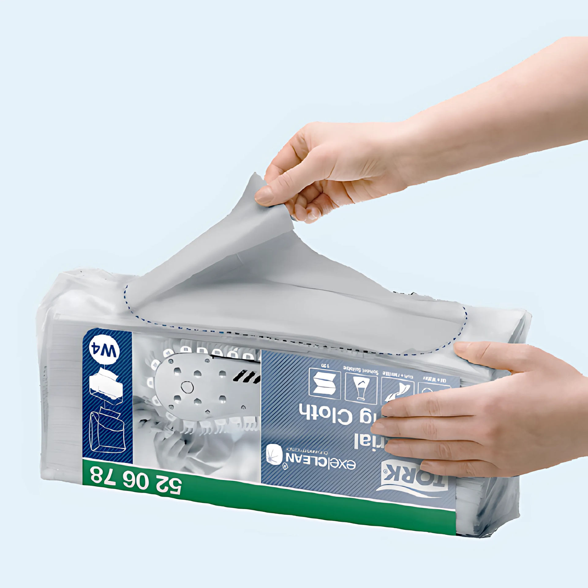 WIPE TORK LIMPIEZA GRIS INTERFOLIADO 4x120 PAÑOS