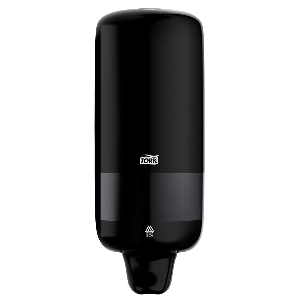 DISP. JABÓN LIQUIDO Y ALCOHOL GEL TORK ELEVATION NEGRO 1000 ML