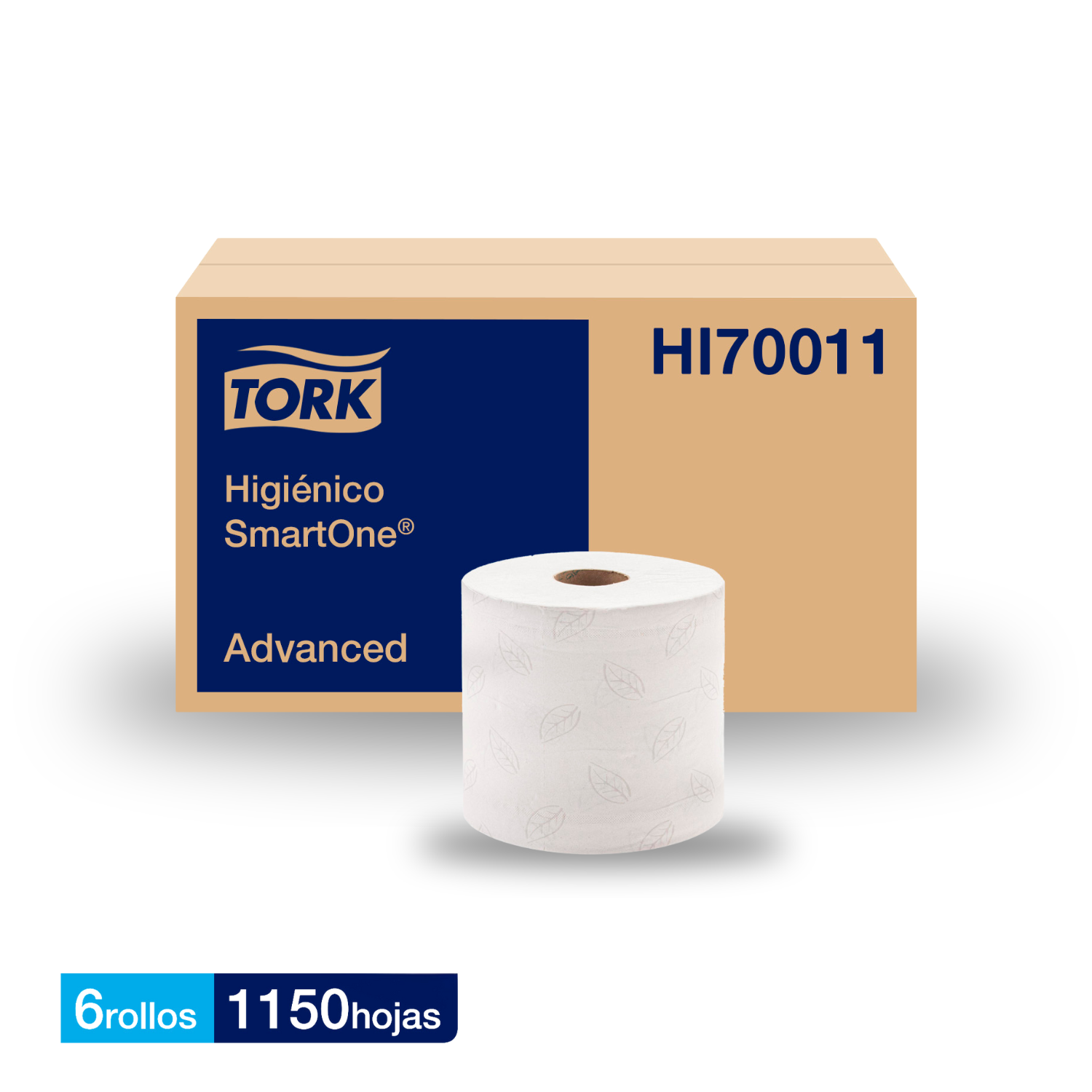 HIGIENICO SMARTONE TORK GRANDE D/H 6x207 MT