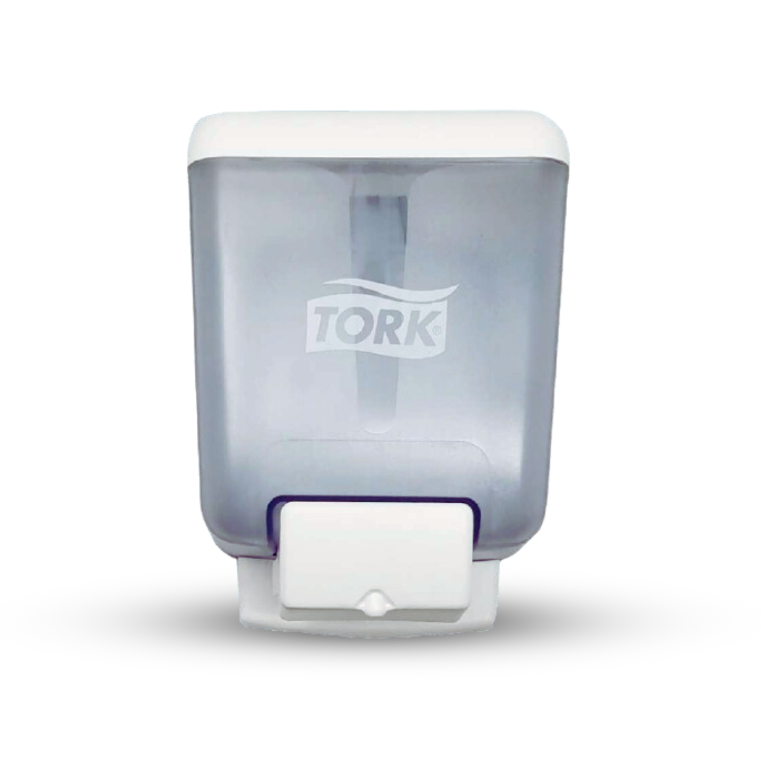 DISP. JABON GRANEL TORK AZUL TRANSP. C/GRIS 900 ML