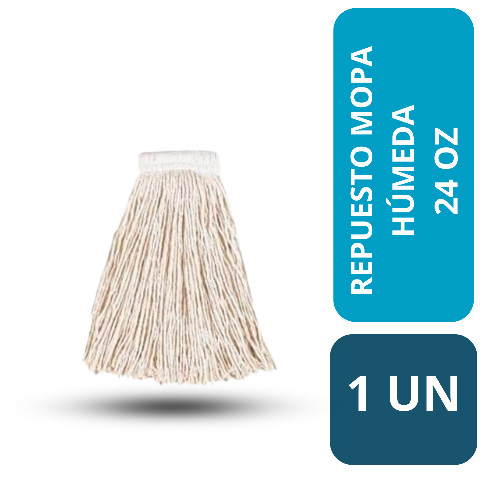 REPUESTO MOPA HUMEDA ALGODON 24 ONZAS VIRUTEX PRO