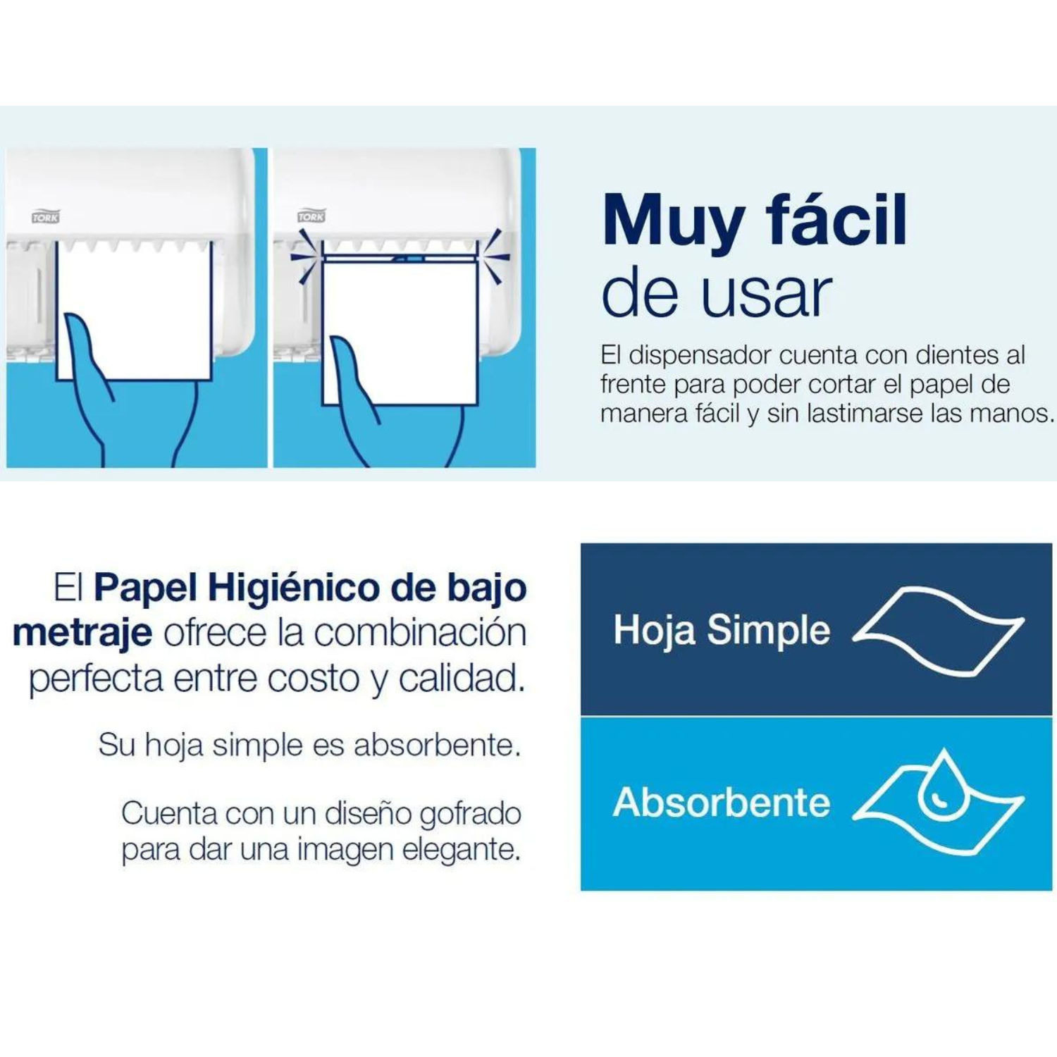 HIGIENICO TORK UNIVERSAL H/S 48x50 MT