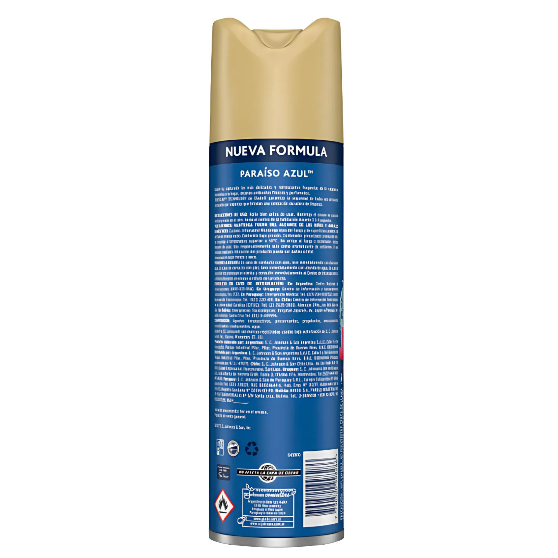 DESODORANTE AMB. PARAISO AZUL GLADE 360cc Aerosol