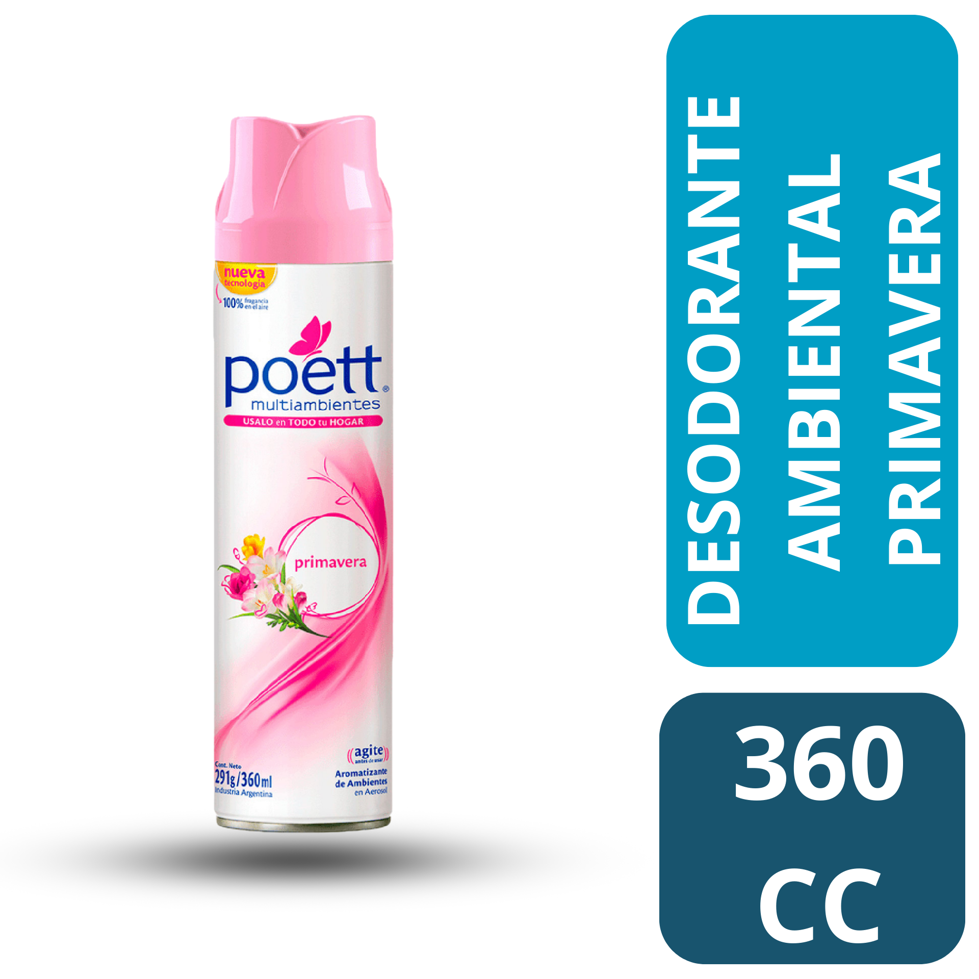 DESODORANTE AMB. PRIMAVERA POETT 360cc Aerosol