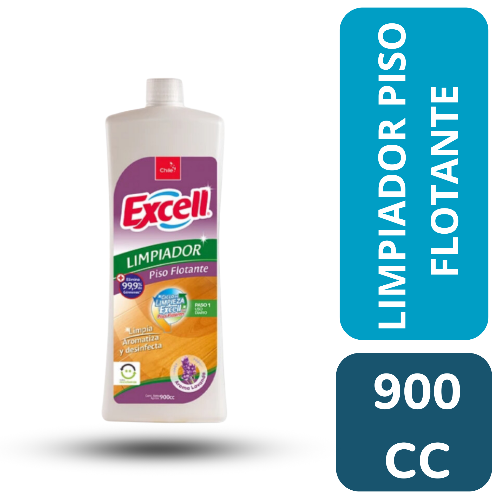 LIMPIADOR PISO FLOTANTE LAVANDA  EXCELL 900cc