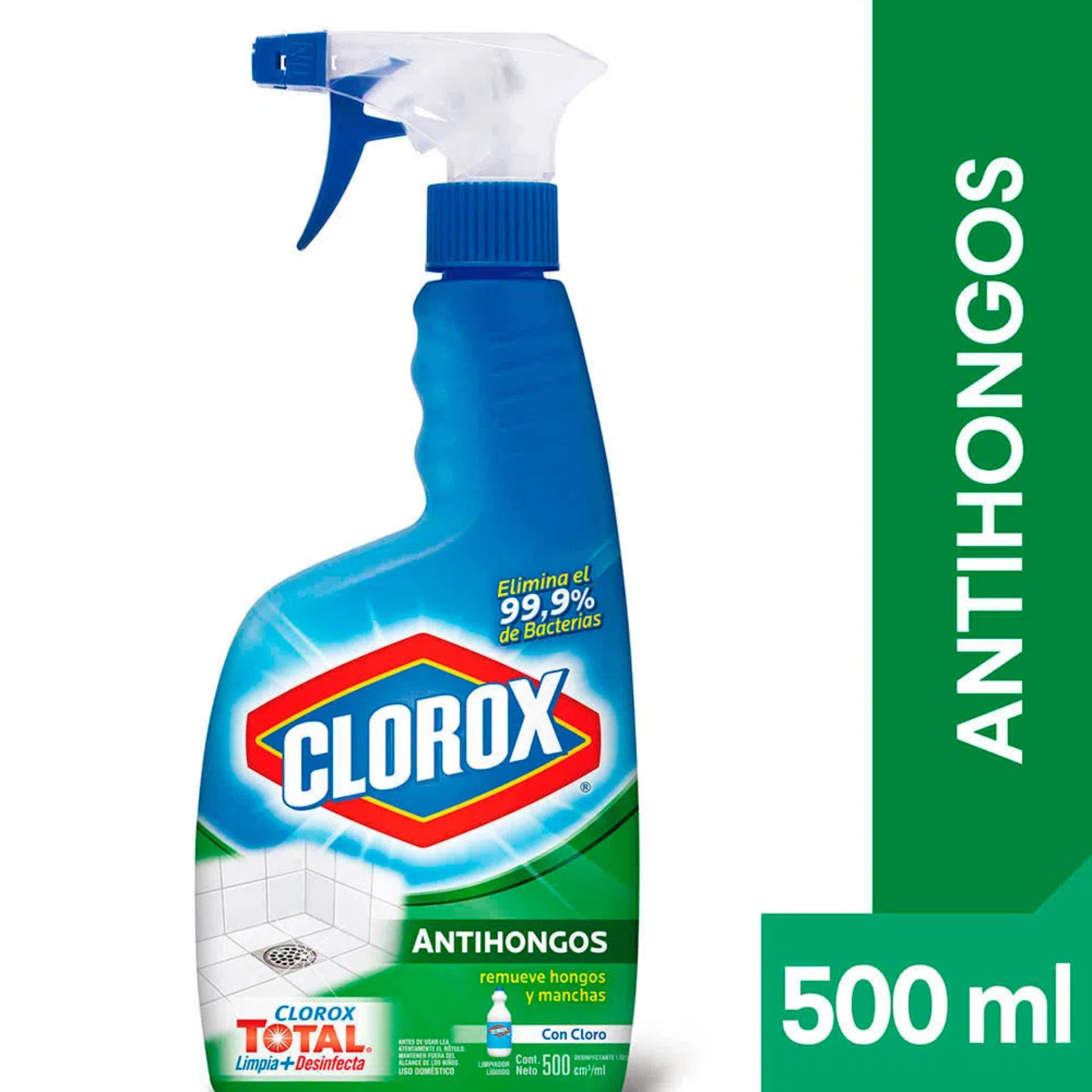 LIMPIADOR CLOROX A/HONGOS BAÑO 500cc