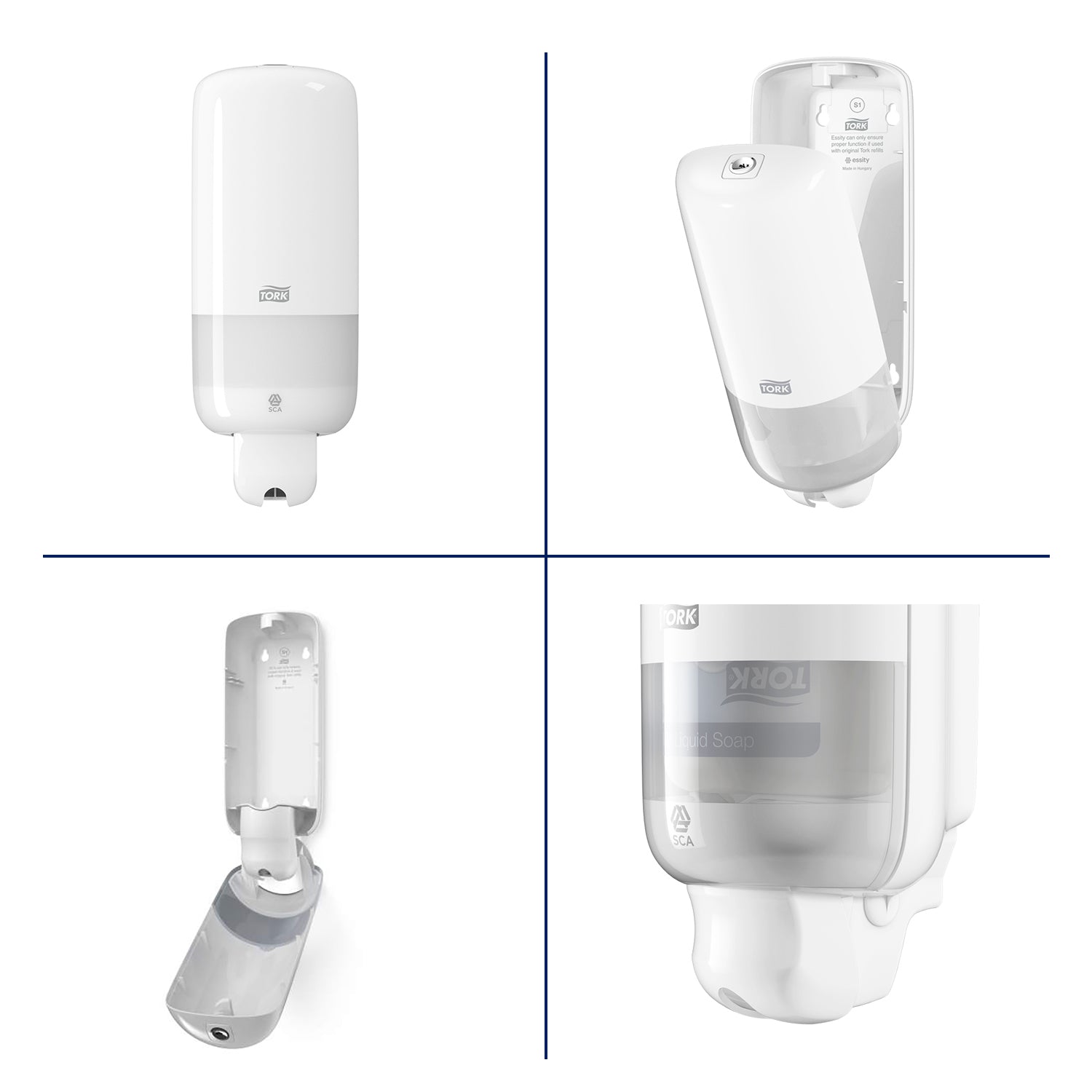 DISP. JABÓN LIQUIDO Y ALCOHOL GEL TORK ELEVATION 1000 ML